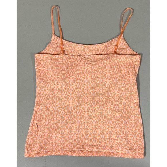Gap Floral Mandala Graphic Shelf-Bra Cami Camisole Tank Top Tee Shirt Size M 🧡 - Picture 4 of 5